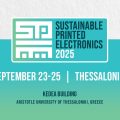 Sustainable Printed Electronics 2025 - SPE2025